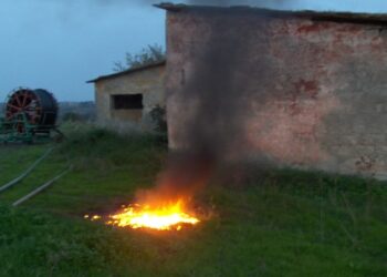 Agricoltori sorpresi a incendiare cumuli di rifiuti nel crotonese