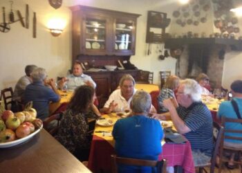 Canadesi in visita alla Tenuta Iuzzolini