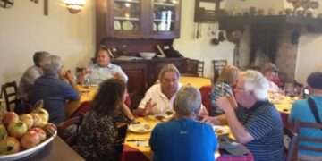 Canadesi in visita alla Tenuta Iuzzolini