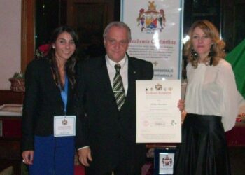 Crotone, Costa nuovo Accademico Benemerito all’Acc. Costantina