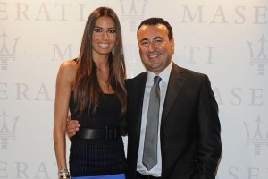 Elisabetta Gregoraci e  Cataldo Calabretta