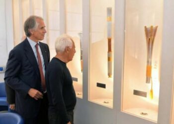 Coni, in mostra a Cosenza le Fiaccole olimpiche