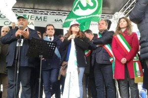 Manifestazione contro l'Imu agricola