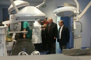 Mario Oliverio al Centro Cuore di Reggio Calabria