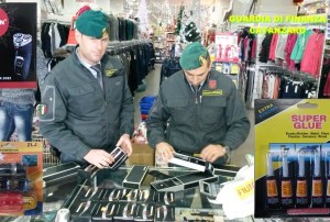 Prodotti sequestrati