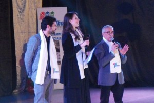 Raffaele Marasco a dx coordinatore Telethon Calabria