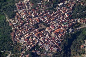 Seminara vista dall'alto