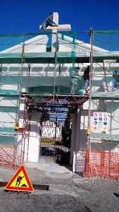 Restauro ingresso cimitero