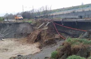 Danni Strada Statale 18 nel Lametino