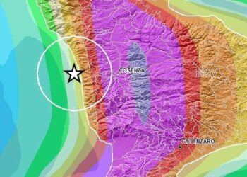 Terremoto in Calabria, scossa al largo della costa occidentale