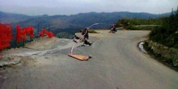 Troppa pioggia fa franare curva della provinciale Ciro’-Umbriatico