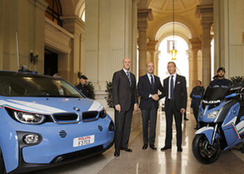 Le elettriche Bmw i3 arruolate in Polizia