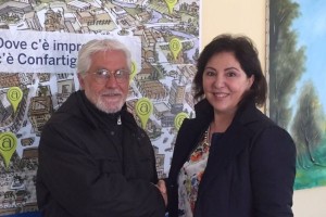 Ex presidente Verduci e Maria Moniaci