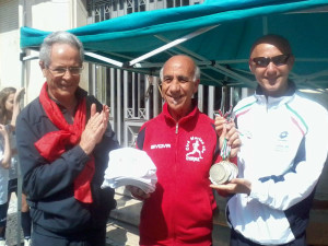 Ferraro Antonio premiato dal presidente Anpi