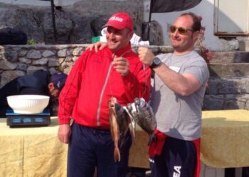 Pesca in apnea, podio a Maratea per il gruppo di Isola