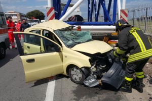 Incidente  Ilaria Geremicca su SS106 a Crotone (5)