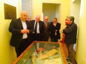 Oliverio visita palazzo dei musei