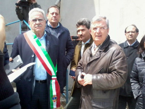 sindaco con fascia  a vescovatello