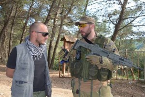 Antonello Grillo a sinistra