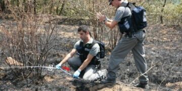 Incendio boschivo a Savelli, denunciato 57enne