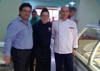 Gelato, arte e solidarieta’: ricetta vincente per ‘Mr Kevin’