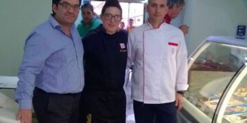 Gelato, arte e solidarieta’: ricetta vincente per ‘Mr Kevin’