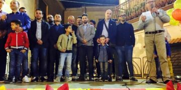 Ciro’ festeggia la sua squadra di calcio