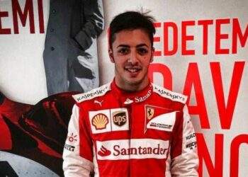 F1, Fuoco il primo calabrese su una Ferrari: test sotto la pioggia