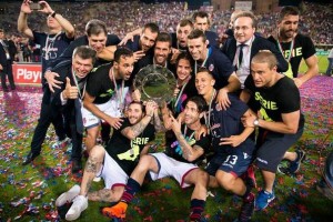 Festeggiamenti promozione Bologna