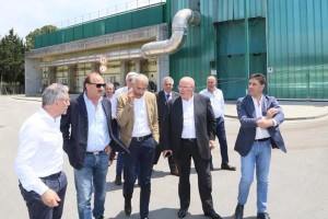 Mario Oliverio visita a Salerno