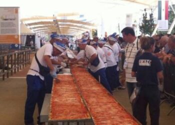 Pizza piu’ lunga del mondo, Calabria perde primato