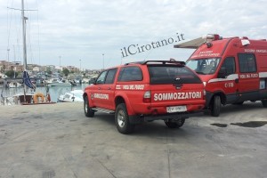 Sommozzatori vvf Taranto