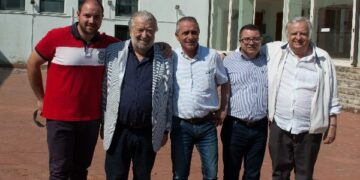 Il regista Pupi Avati in visita al centro per immigrati presente nel cento arbereshe