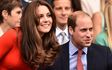 Londra, William e Kate in tribuna a Wimbledon. FOTO