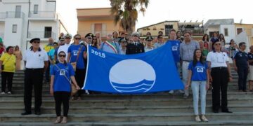 Cerimonia Bandiera Blu 2015 a Ciro’ Marina