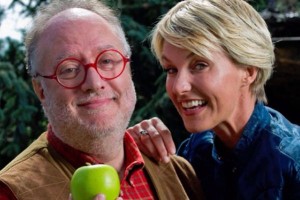 Edoardo Raspelli e Ellen Hidding