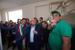 Inaugurazione compostiera meccanica a Zagarise (1)