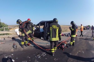 Incidente SS106 località Bucchi a Crotone