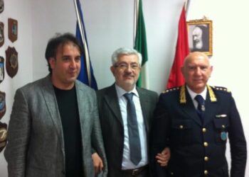 Crotone, De Vivo in visita al comando della Polizia Municipale