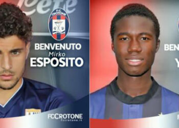 Calciomercato, altri due giovani calciatori prelevati dal Crotone