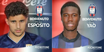 Calciomercato, altri due giovani calciatori prelevati dal Crotone