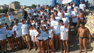 i partecipanti allo staffettone