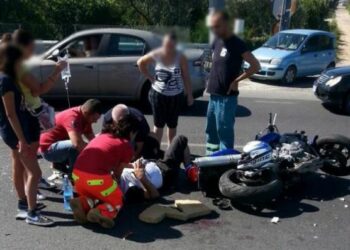Incidente stradale su SS106 a Corigliano, ferito centauro