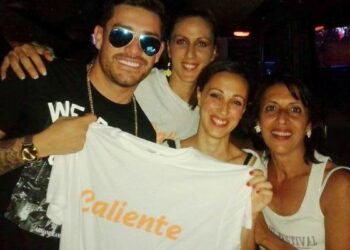 Il flash mob con Jay Santos a Ciro’ Marina