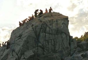 Salvataggio su scoglio