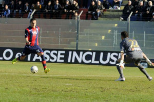 maiello nell'esecuzione di un gol