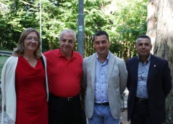 Delegazione crotonese alla cerimonia in ricordo di Garibaldi