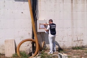 Depuratore sequestrato