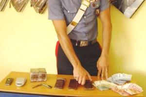 Materiale sequestrato