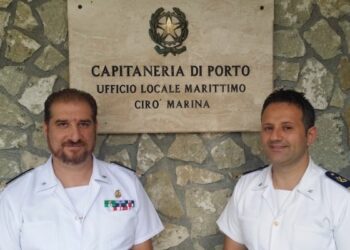 Capitaneria Ciro’ Marina, Cambria nuovo Comandante